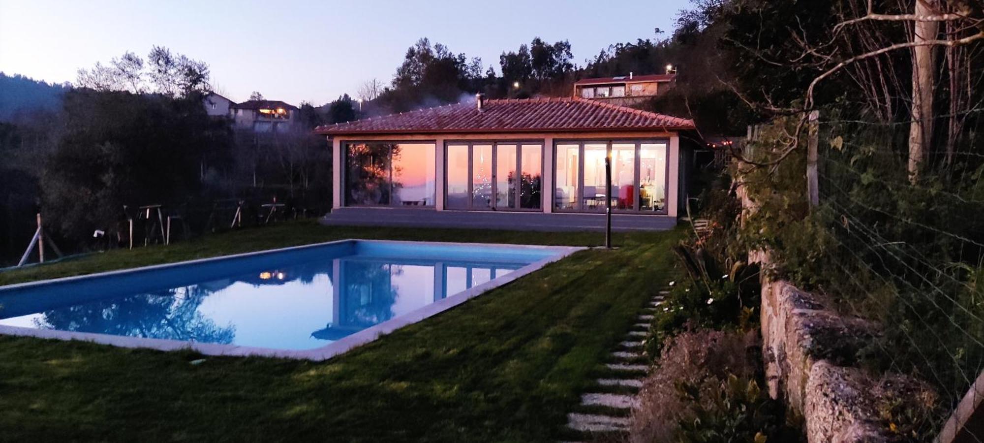 Villa The Pool House Longos Esterno foto